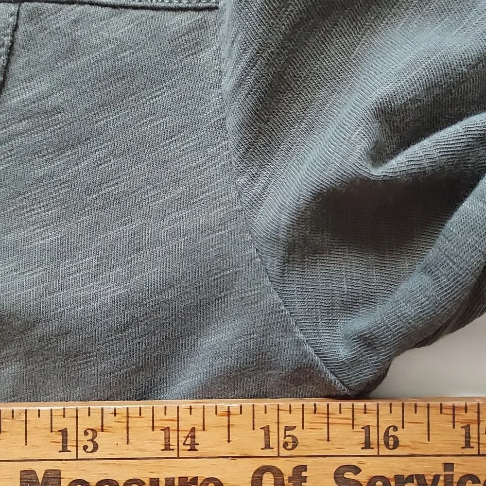 Boden Womens Tara Shirt Dress Olive Green Pockets Cotton Jersey Lagenlook 2R - Picture 5 of 9
